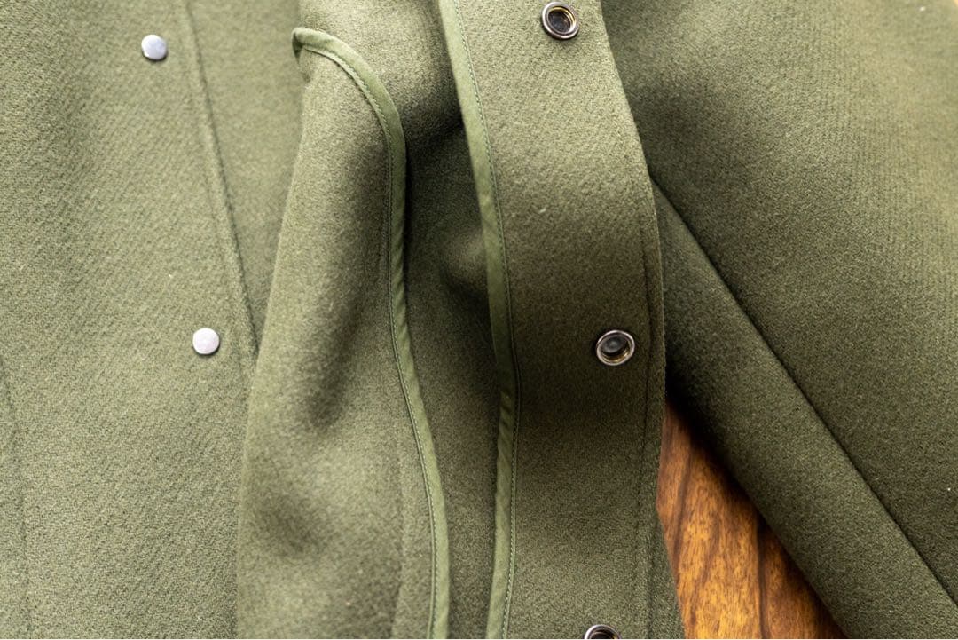 オーラリー auralee ヘビーメルトン　フードコート　サイズ4