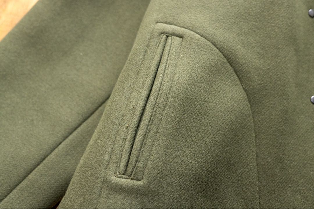 オーラリー auralee ヘビーメルトン　フードコート　サイズ4