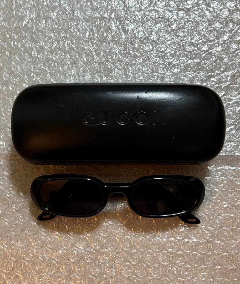 90s gucci サングラス 上杉柊平 氏 着用 モデル　ブラック