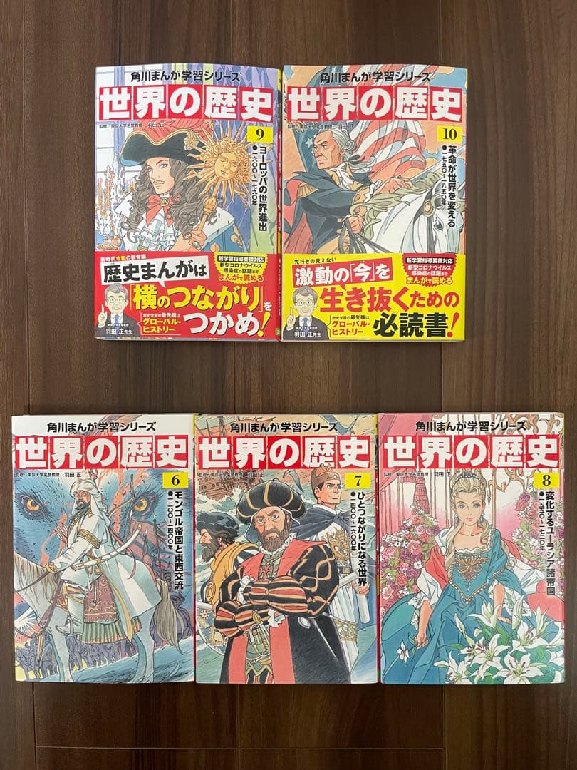 まっちゃ様　世界の歴史 日本の歴史セット