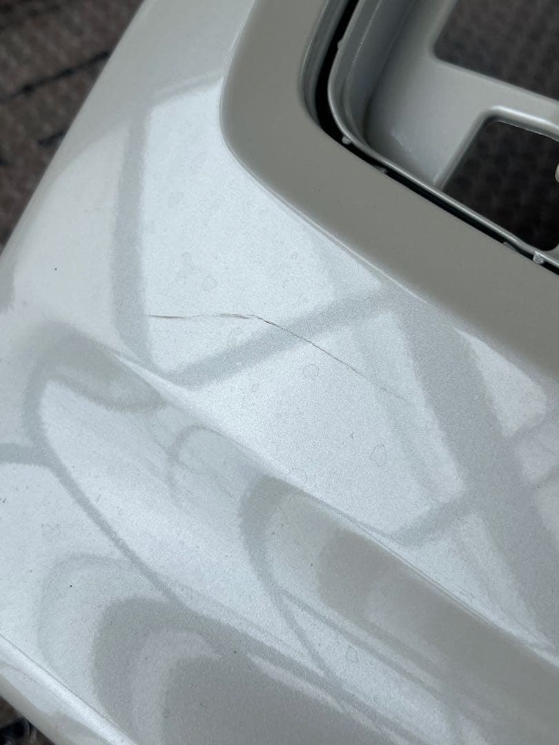 JF1-JF2 NBOXホワイト フロントバンパー NH624P