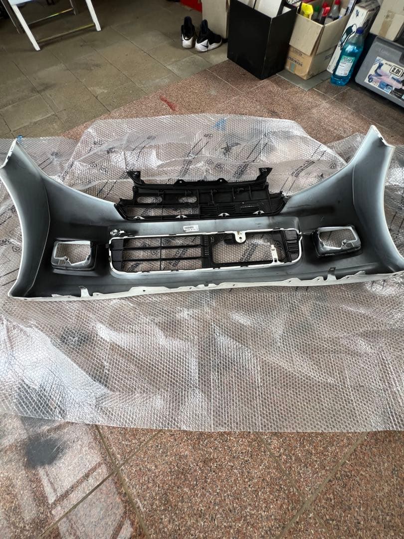 JF1-JF2 NBOXホワイト フロントバンパー NH624P