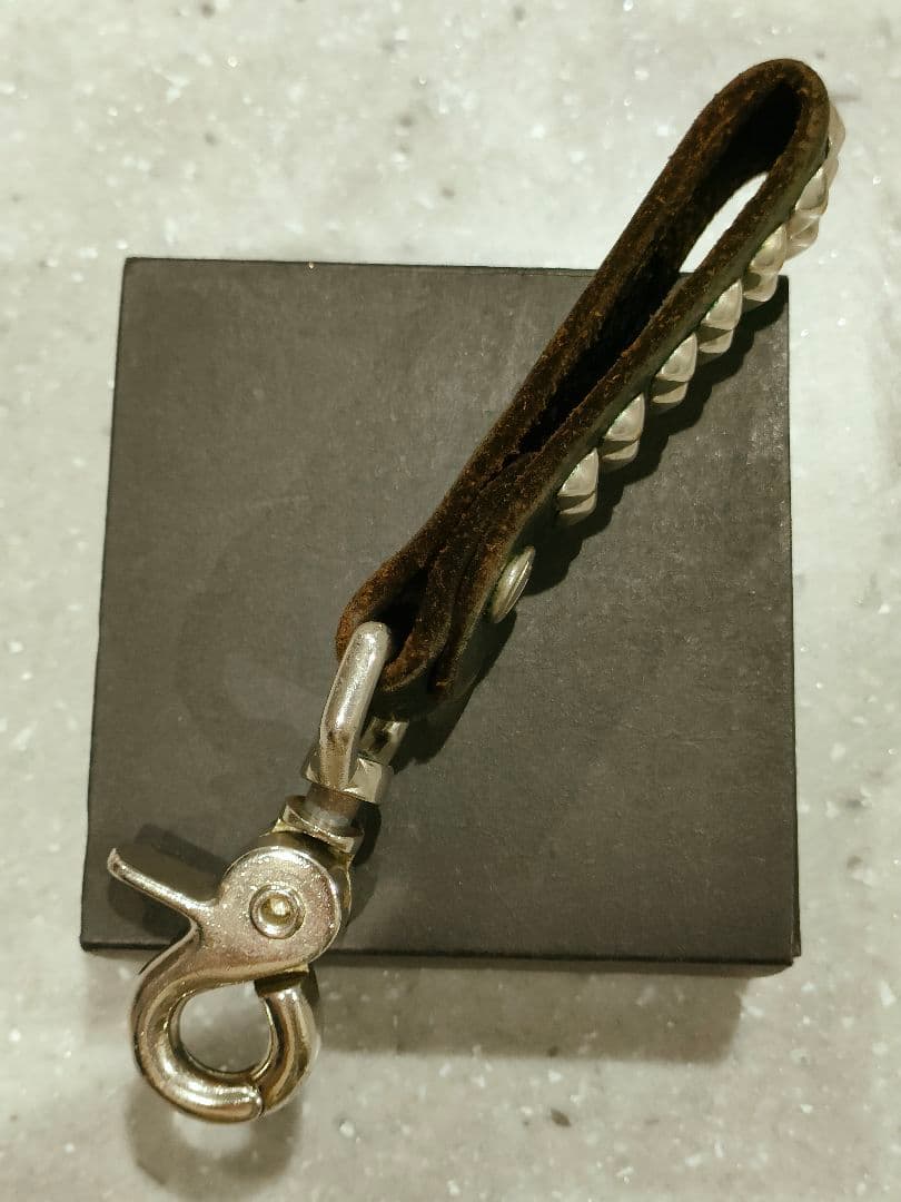 HTC　スタッズレザー(キーホルダー)(ウォレットチェーン)