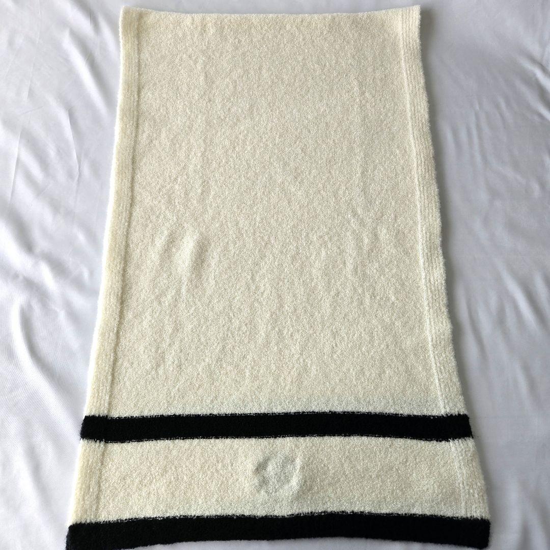 出張…様 極美品 CHANEL シャネル ココマーク マフラー シルク カシミヤ