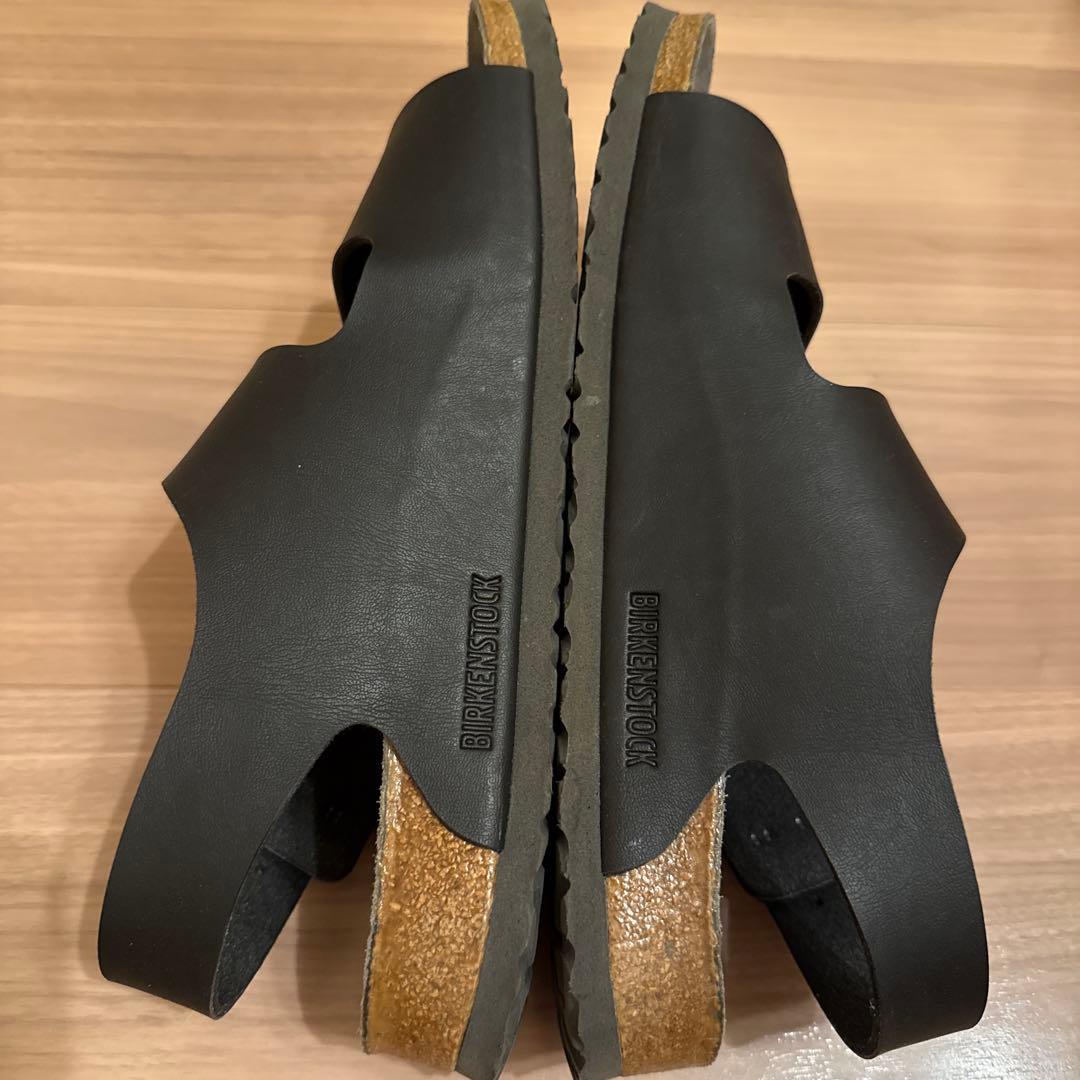 美品！BIRKENSTOCK ブラックサンダル 42 27cm