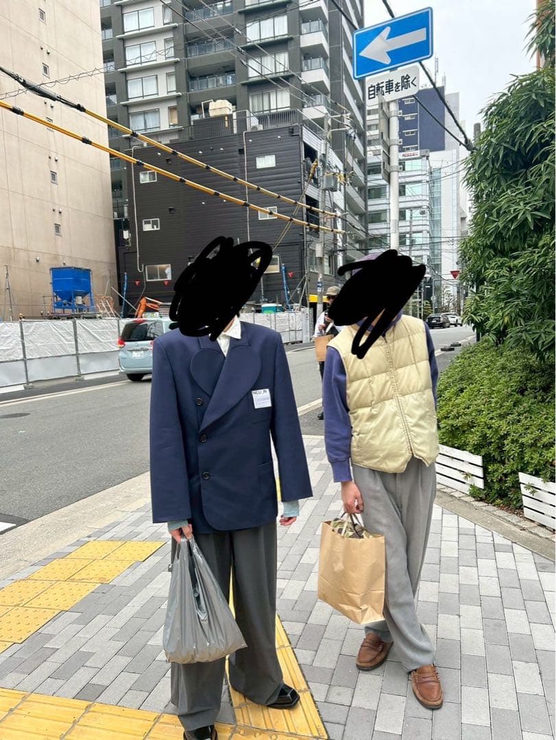 60s slacks 鬼フェード