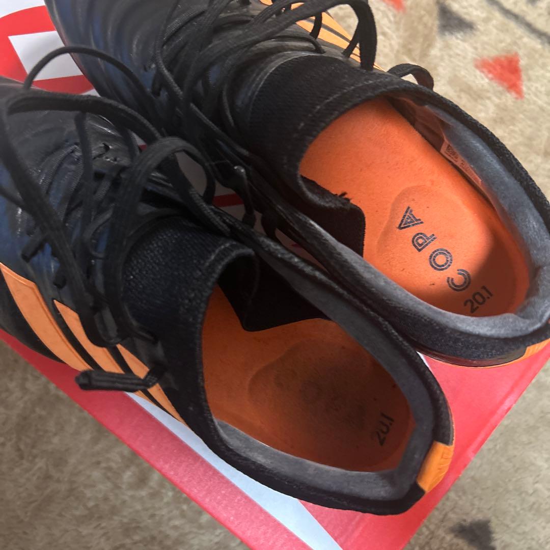 adidas COPA 201 サッカーシューズ 黒/オレンジ