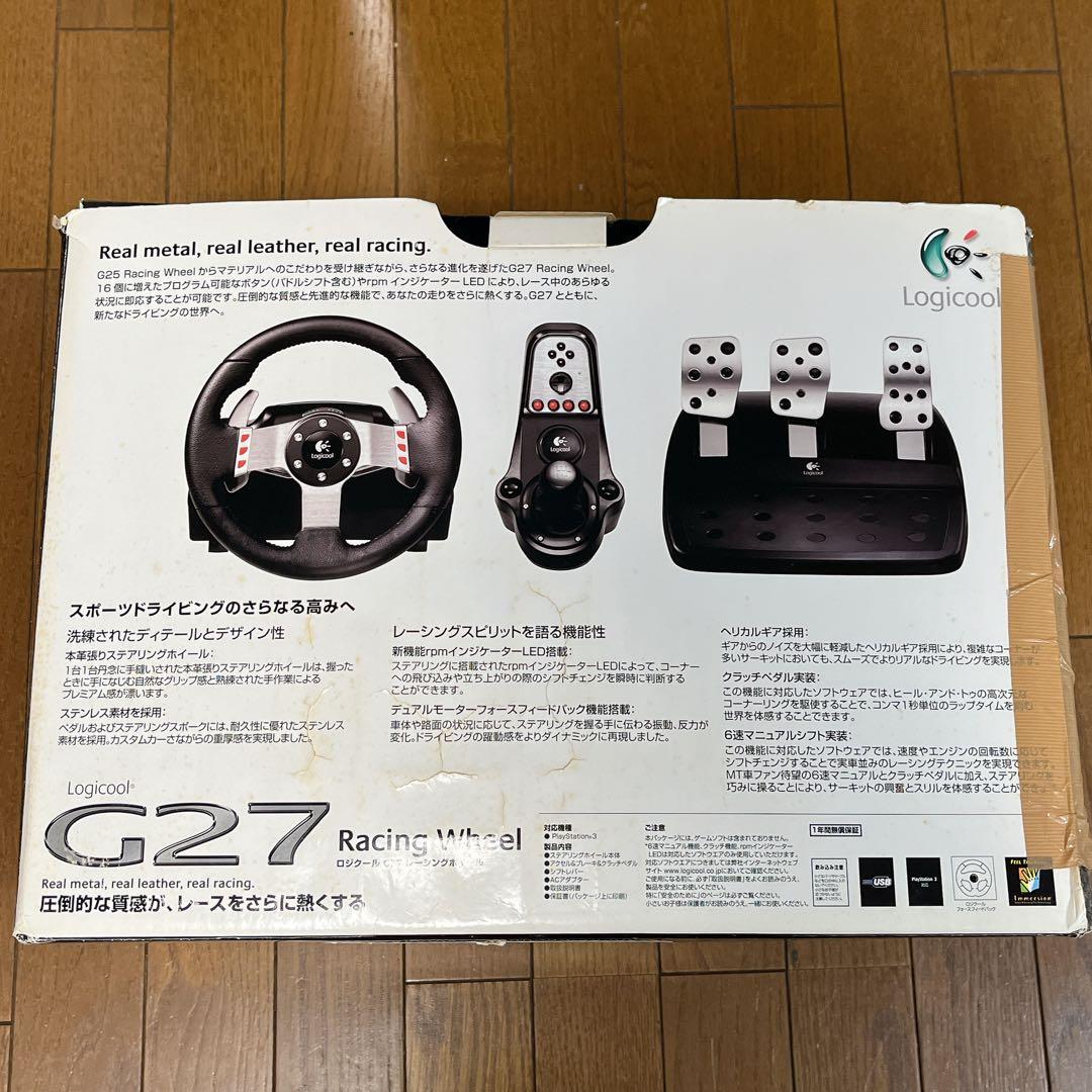 Logicool G27 ハンドルコントローラー ステアリングコントローラー
