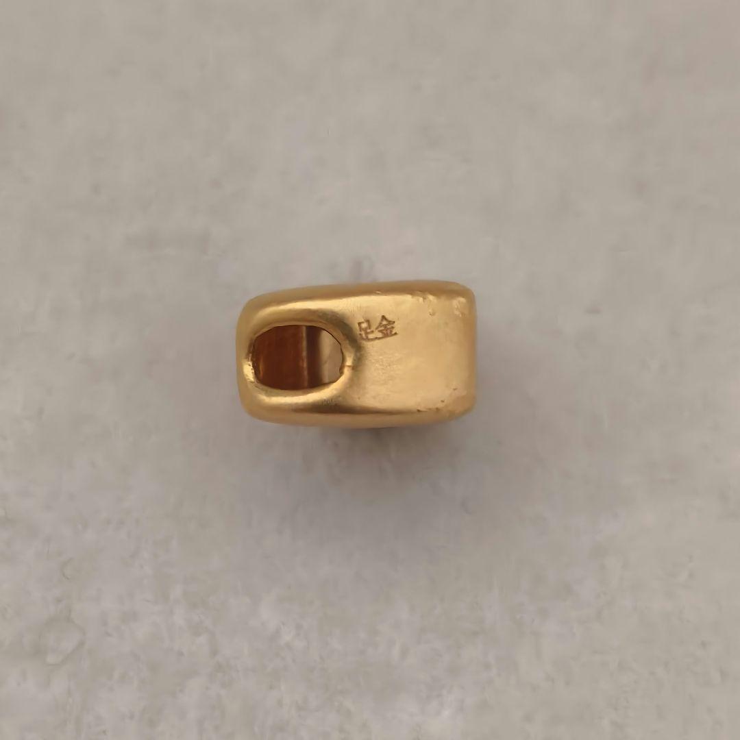 純金 ハート　ペンダントトップ　足金999刻印