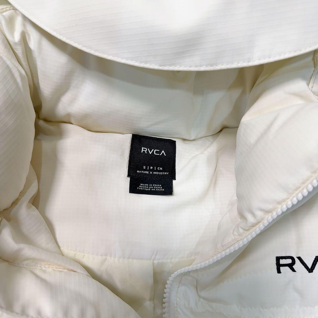 RVCA　ルーカ 中綿ベスト ダウンベスト バックロゴ 2WAY　軽量