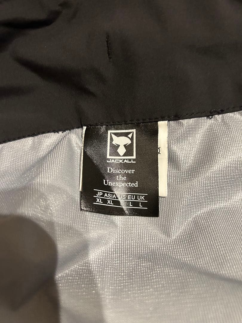 か*ゆ様 早い者勝ち‼︎RFジャケット上下 ジャッカル　XLサイズ　収納ポーチ付