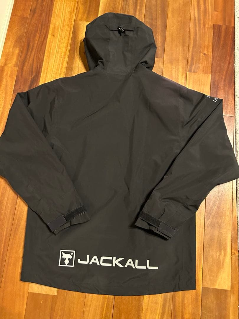 か*ゆ様 早い者勝ち‼︎RFジャケット上下 ジャッカル　XLサイズ　収納ポーチ付