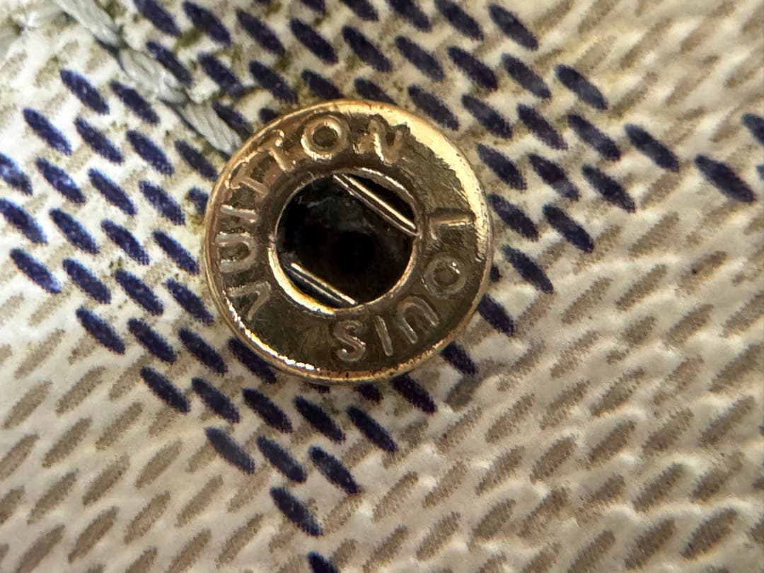 ルイヴィトン ポルトフォイユサラ ダミエアズール 長財布 良品