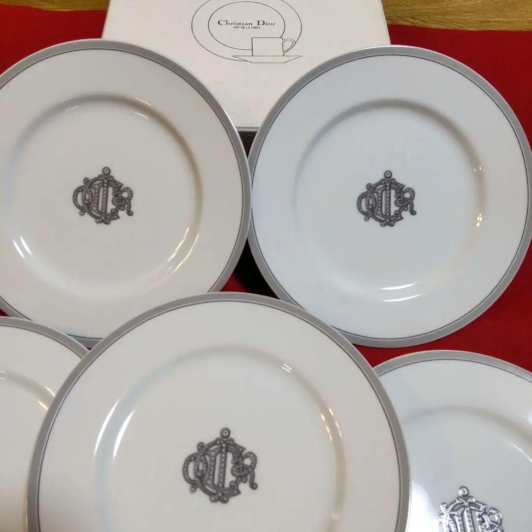 Christian Dior 皿 5枚セット ブロッシュ ディオール ★美品★