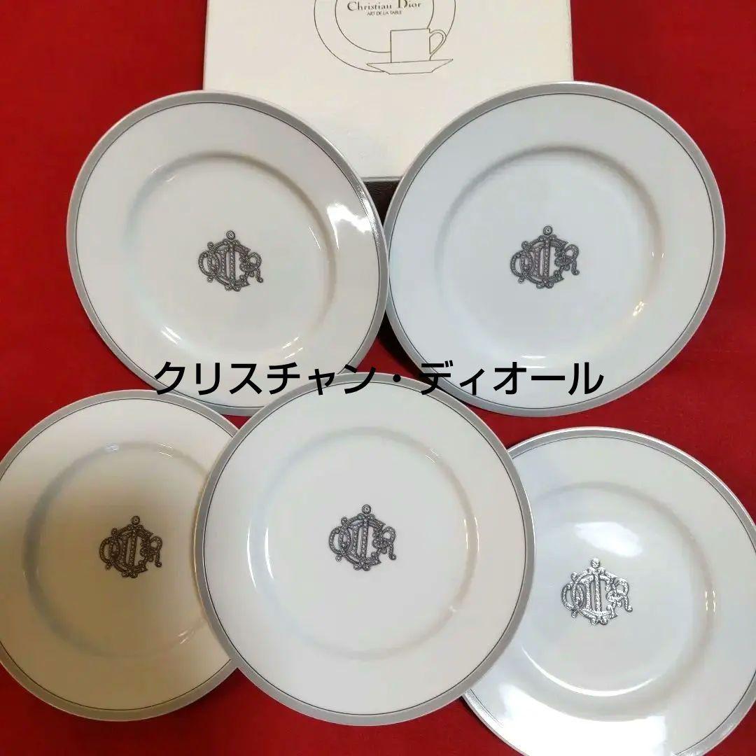 Christian Dior 皿 5枚セット ブロッシュ ディオール ★美品★