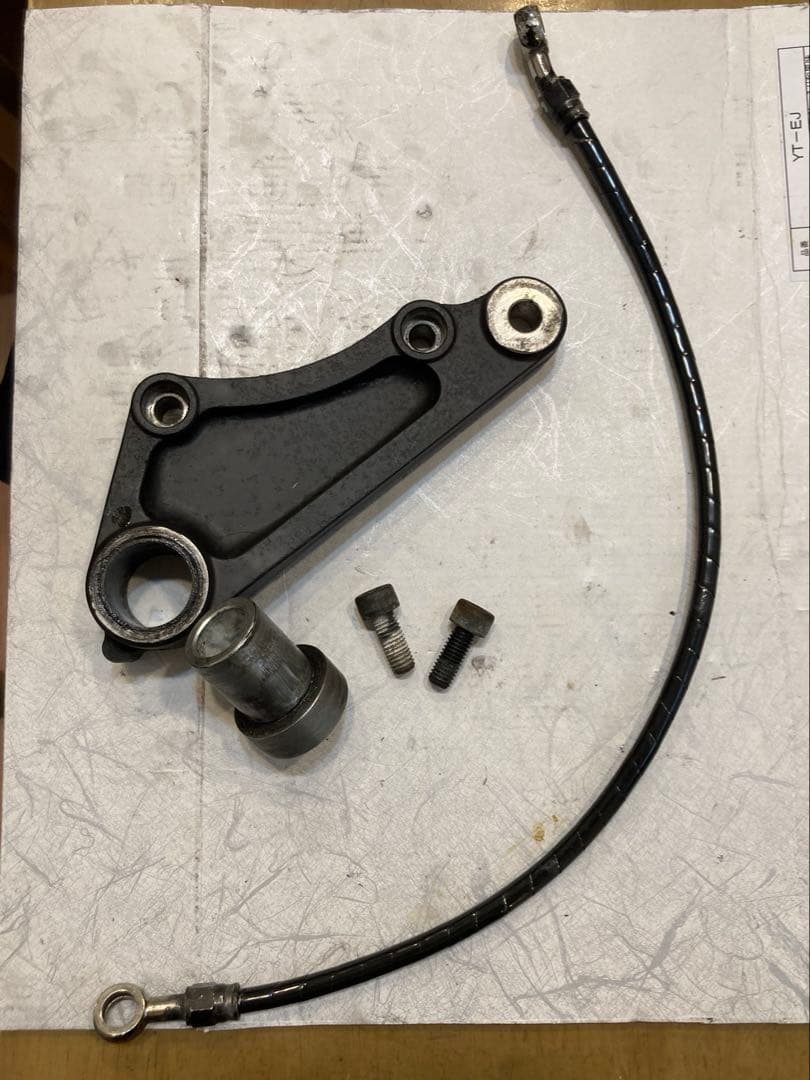 【分解洗浄済】ゼファーχ ゼファー400 ブレーキ リアキャリパー OH済ZRX