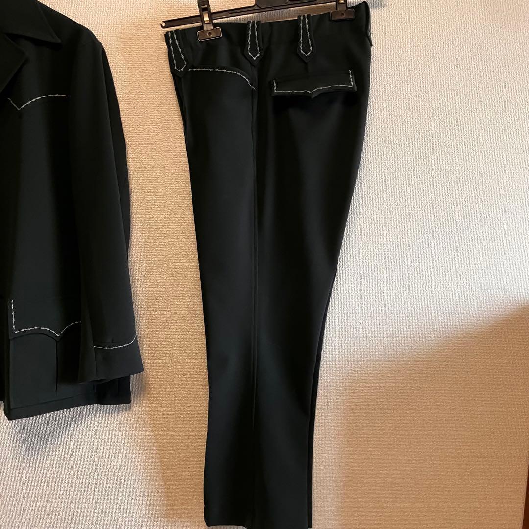 needles ホワイトステッチ　ウエスタンセットアップ