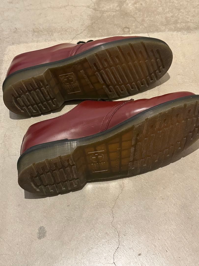 ドクターマーチン　27.5センチ　UK9 チェリーレッド