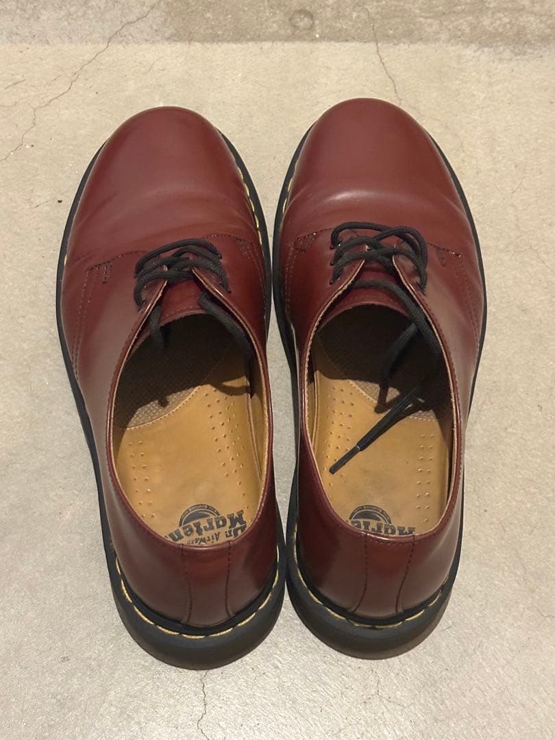 ドクターマーチン　27.5センチ　UK9 チェリーレッド