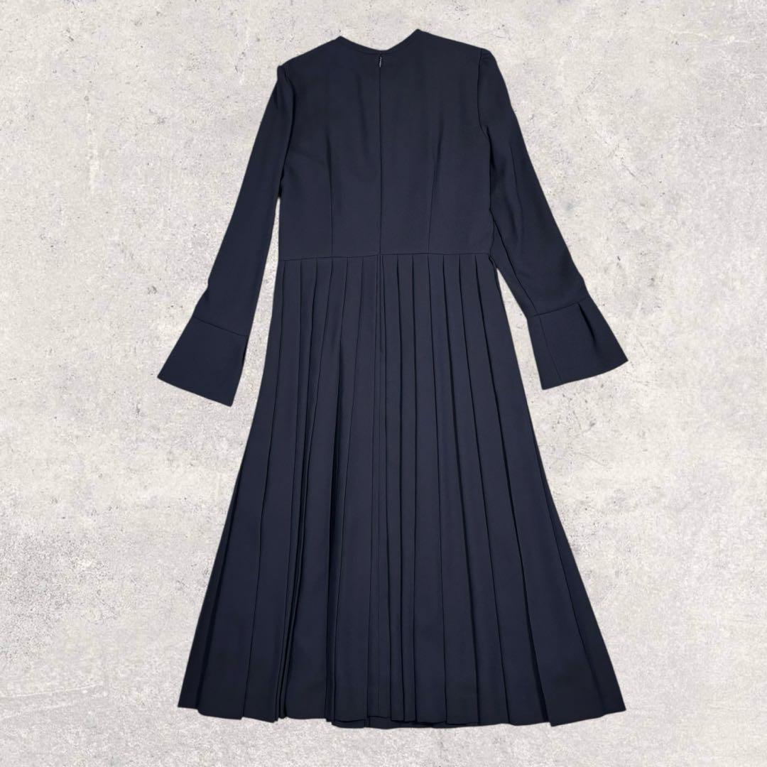 まいまいとCELFORD 36 濃紺 ボウタイプリーツワンピース 卒業