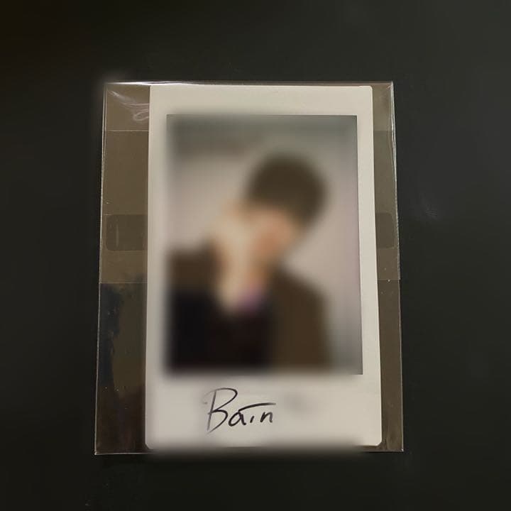 JUST B ビョンヒ ベイン 直筆サイン入りポラロイド