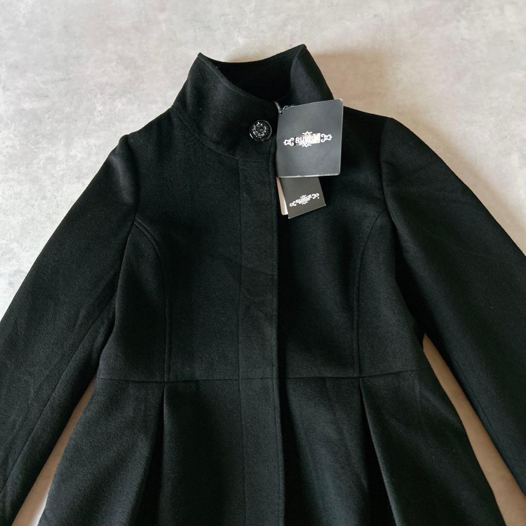 定価2.6万☆未使用タグ付☆ルイルエブティック　コート　リボン フレア　Aライン