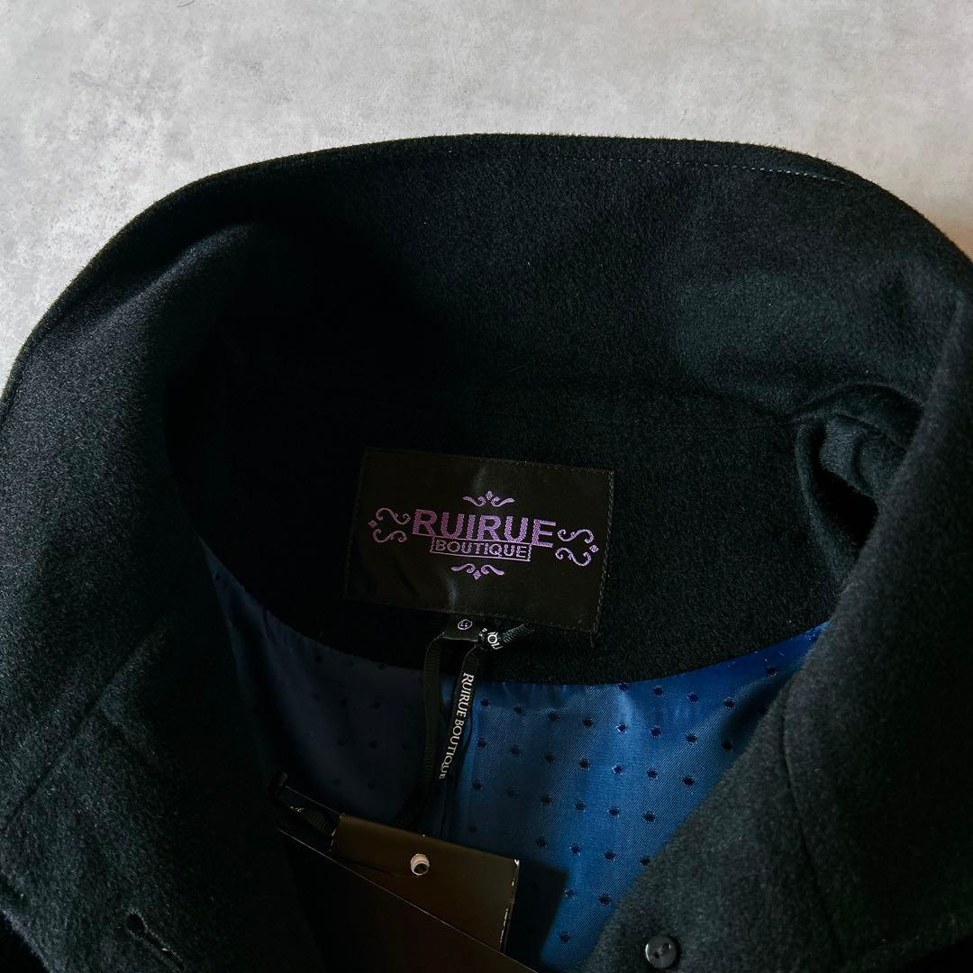 定価2.6万☆未使用タグ付☆ルイルエブティック　コート　リボン フレア　Aライン