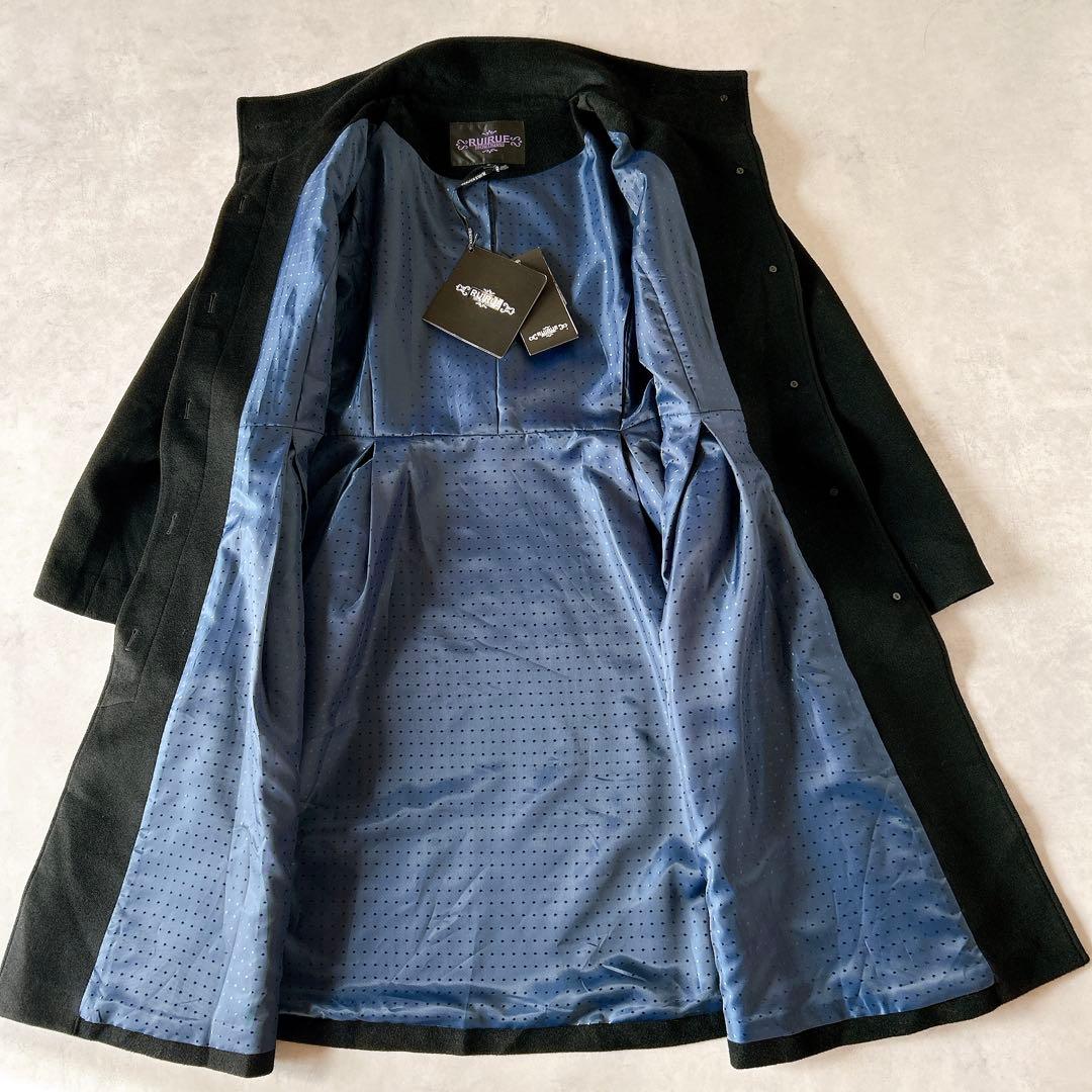 定価2.6万☆未使用タグ付☆ルイルエブティック　コート　リボン フレア　Aライン