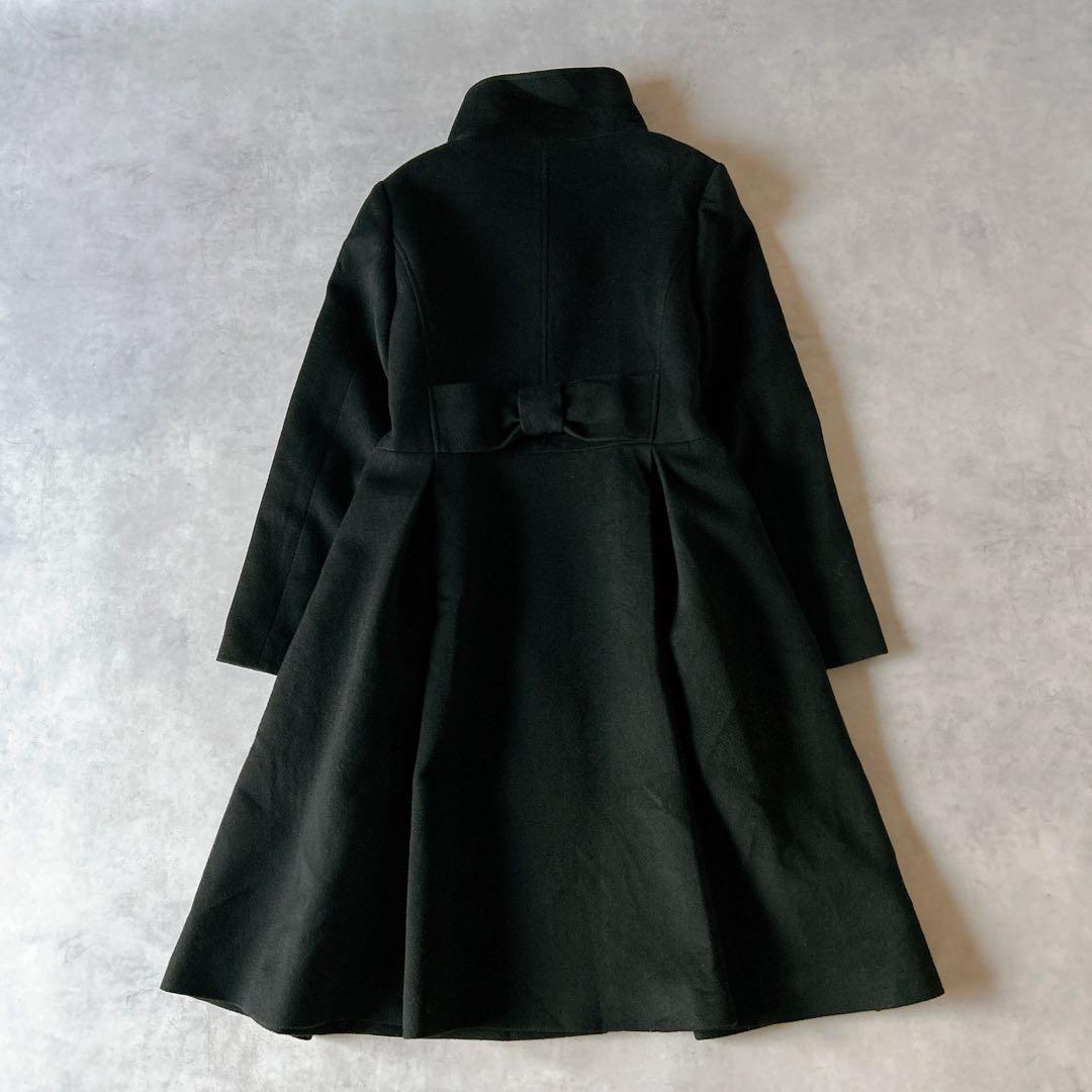 定価2.6万☆未使用タグ付☆ルイルエブティック　コート　リボン フレア　Aライン