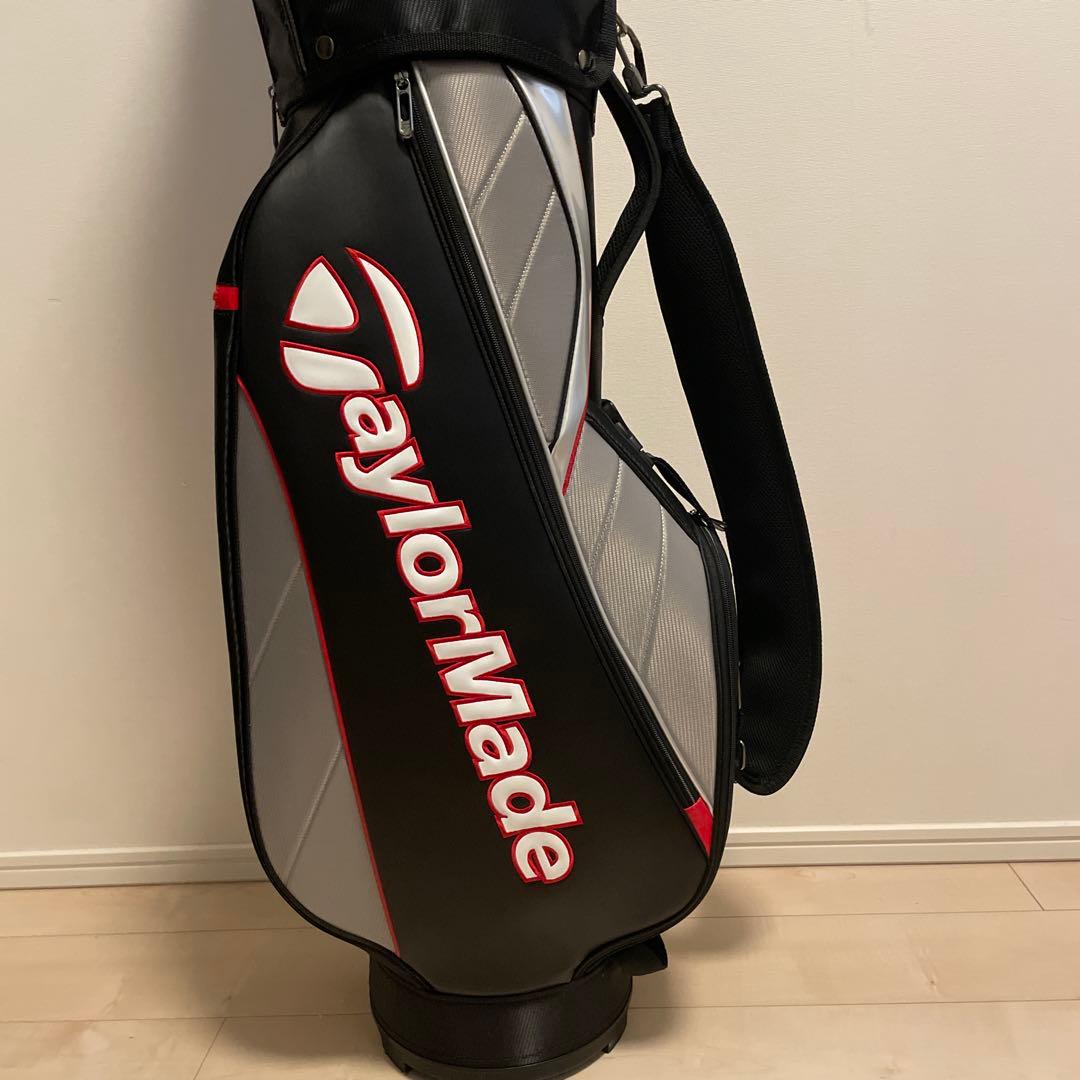【美品】テーラーメイド トゥルーライト キャディバッグ ブラック