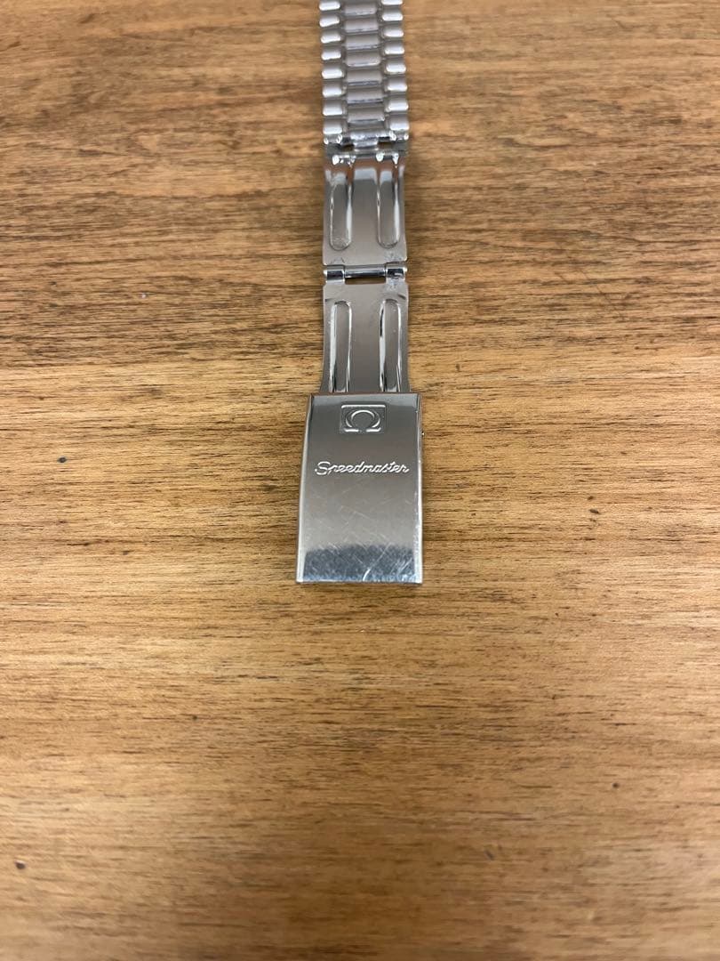 オメガ　スピードマスター　ステンレススチール金属ベルト