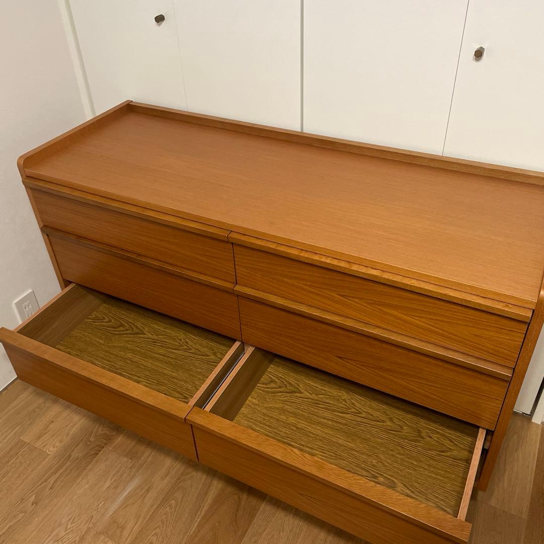 【美品】unico ALBERO ワイドチェスト⭐︎最終値下げ⭐︎