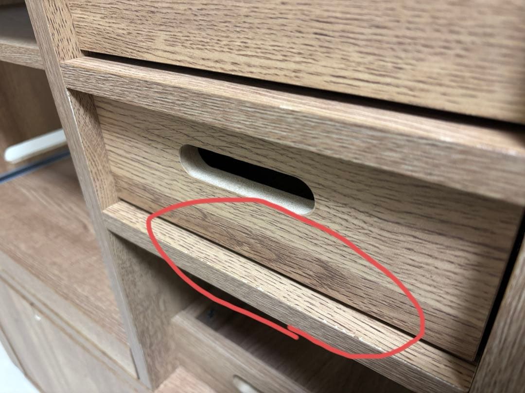 けろ[送料込/組立不要/匿名]伸縮式キッチンカウンター 食器棚 LOWYA