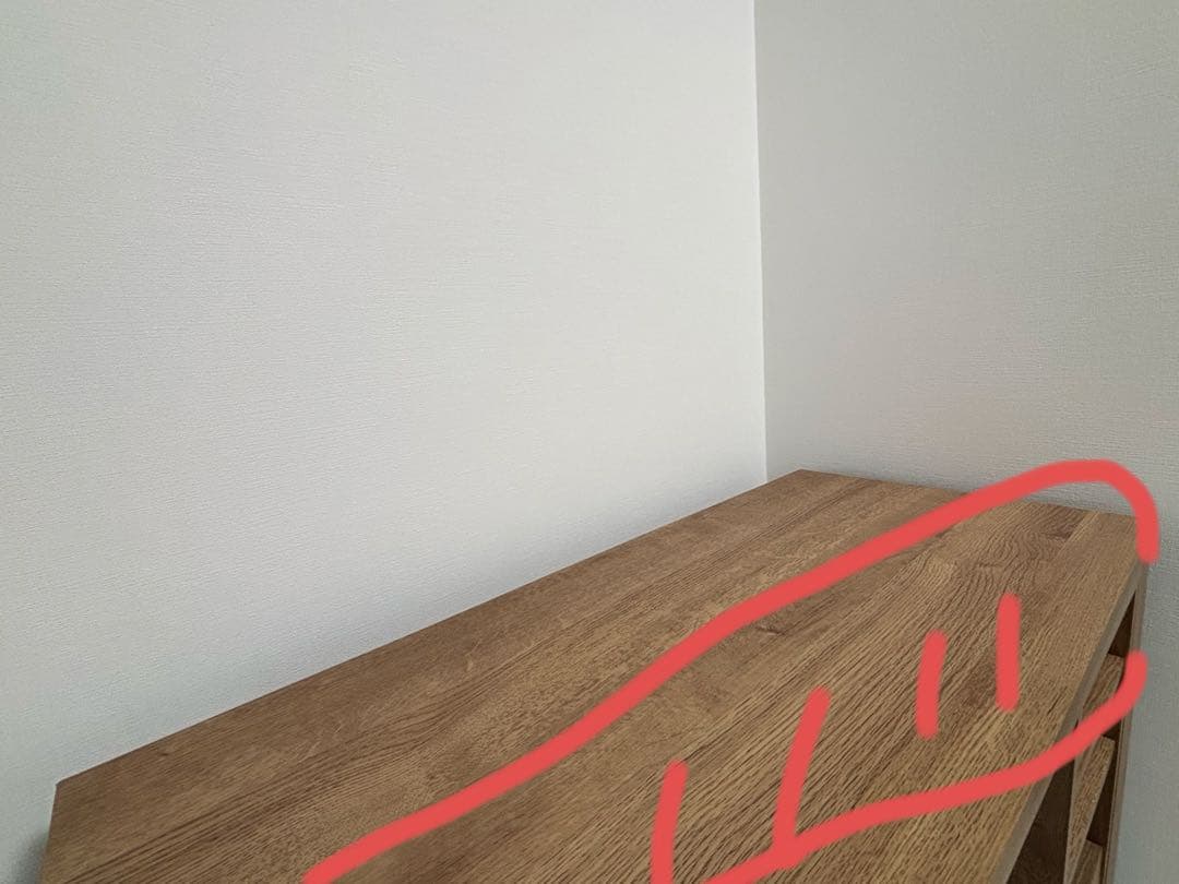 けろ[送料込/組立不要/匿名]伸縮式キッチンカウンター 食器棚 LOWYA