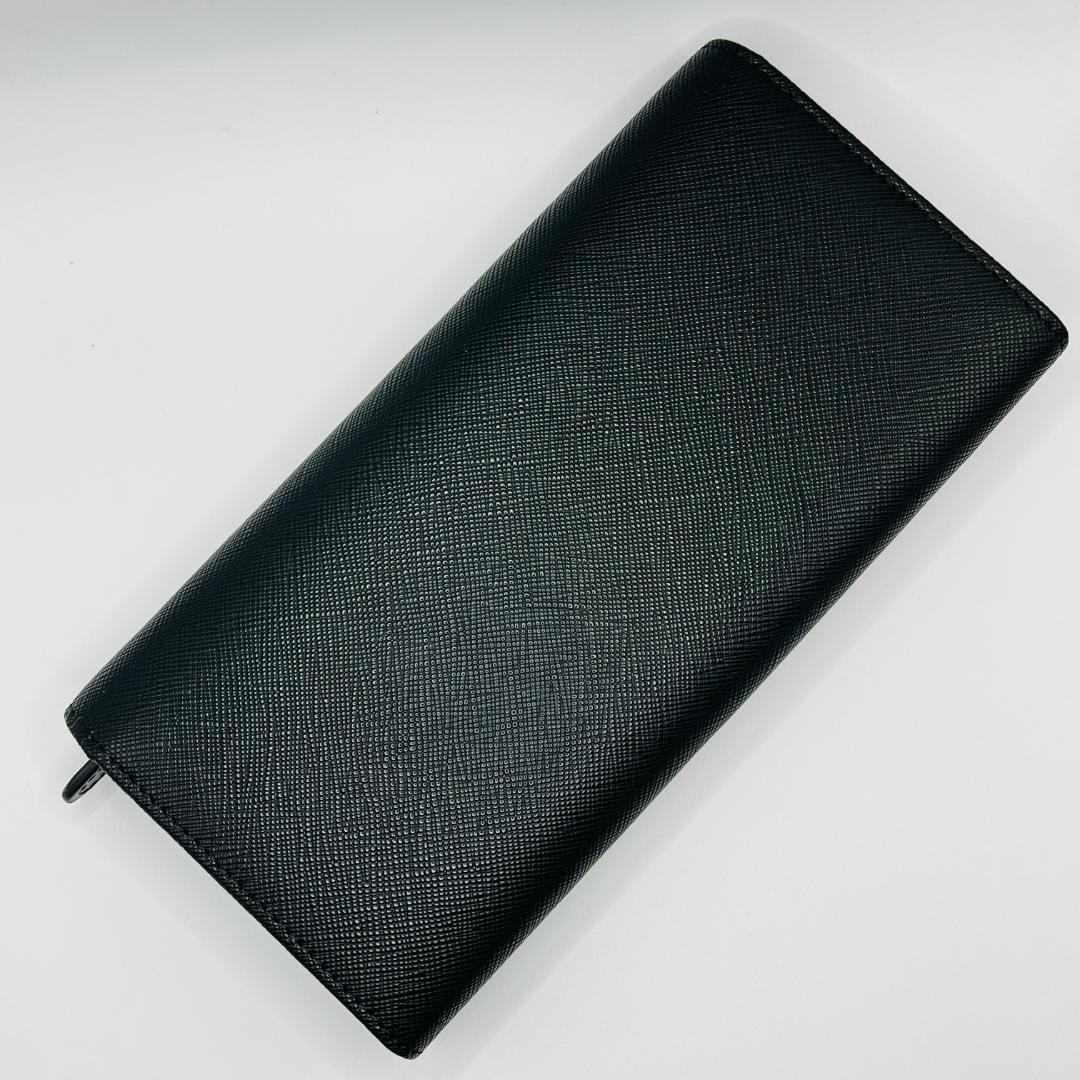 未使用 Vivienne Westwood 長折財布 黒 シンプル チェーン