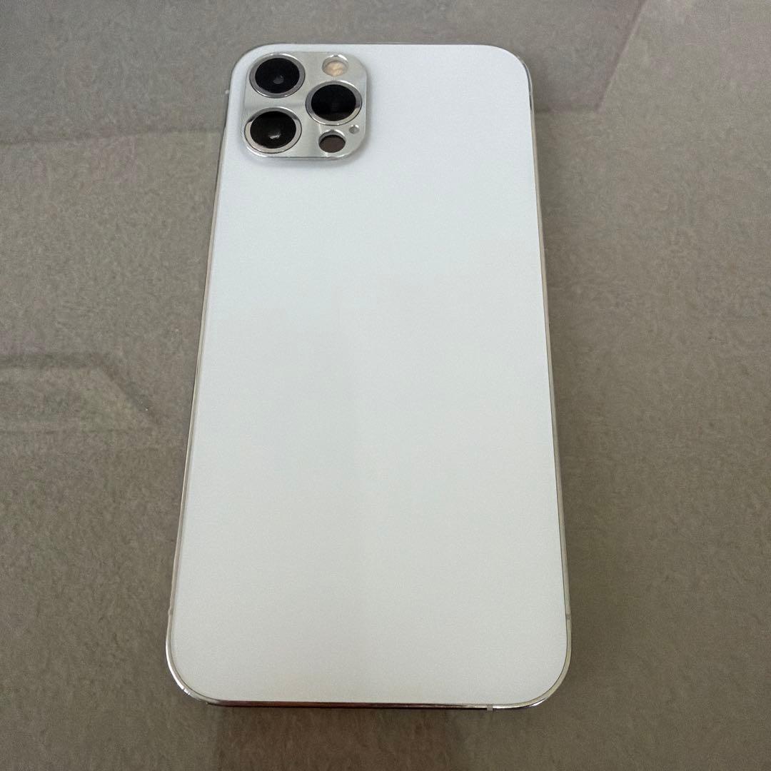 iPhone12 pro シルバー 256GB Simフリー 純正クリアケース付