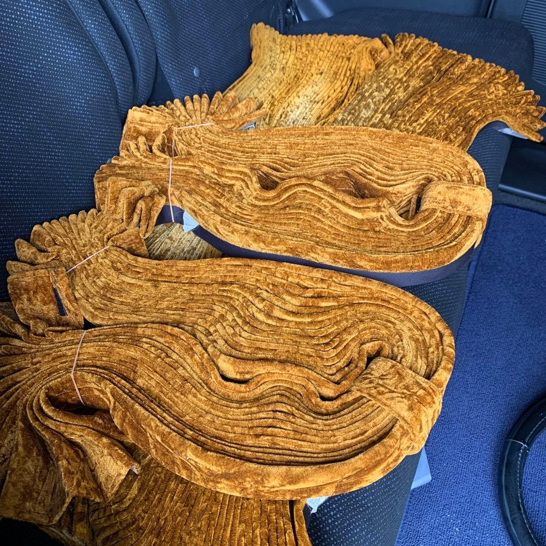 チンチラ ゴールド 仮眠カーテン セット