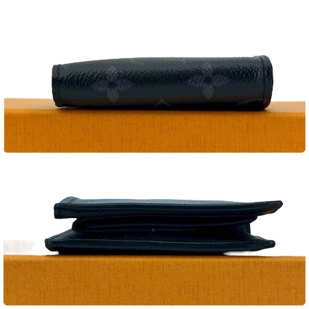 新型　RFID　ルイヴィトン　ポルトフォイユマルコNM　モノグラムエクリプス