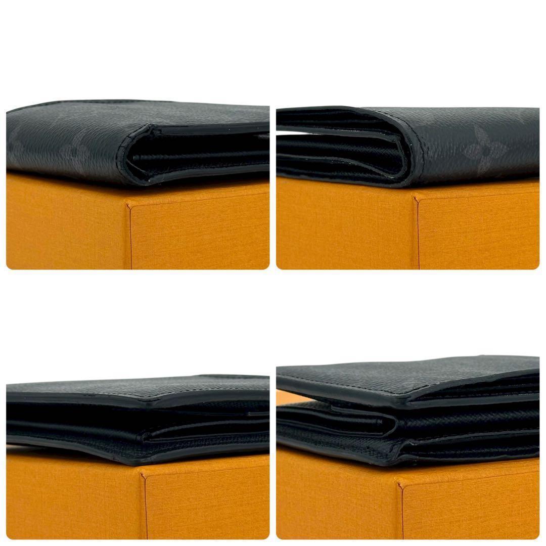 新型　RFID　ルイヴィトン　ポルトフォイユマルコNM　モノグラムエクリプス