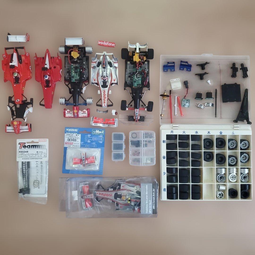 京商ミニッツ　F1シャーシ他