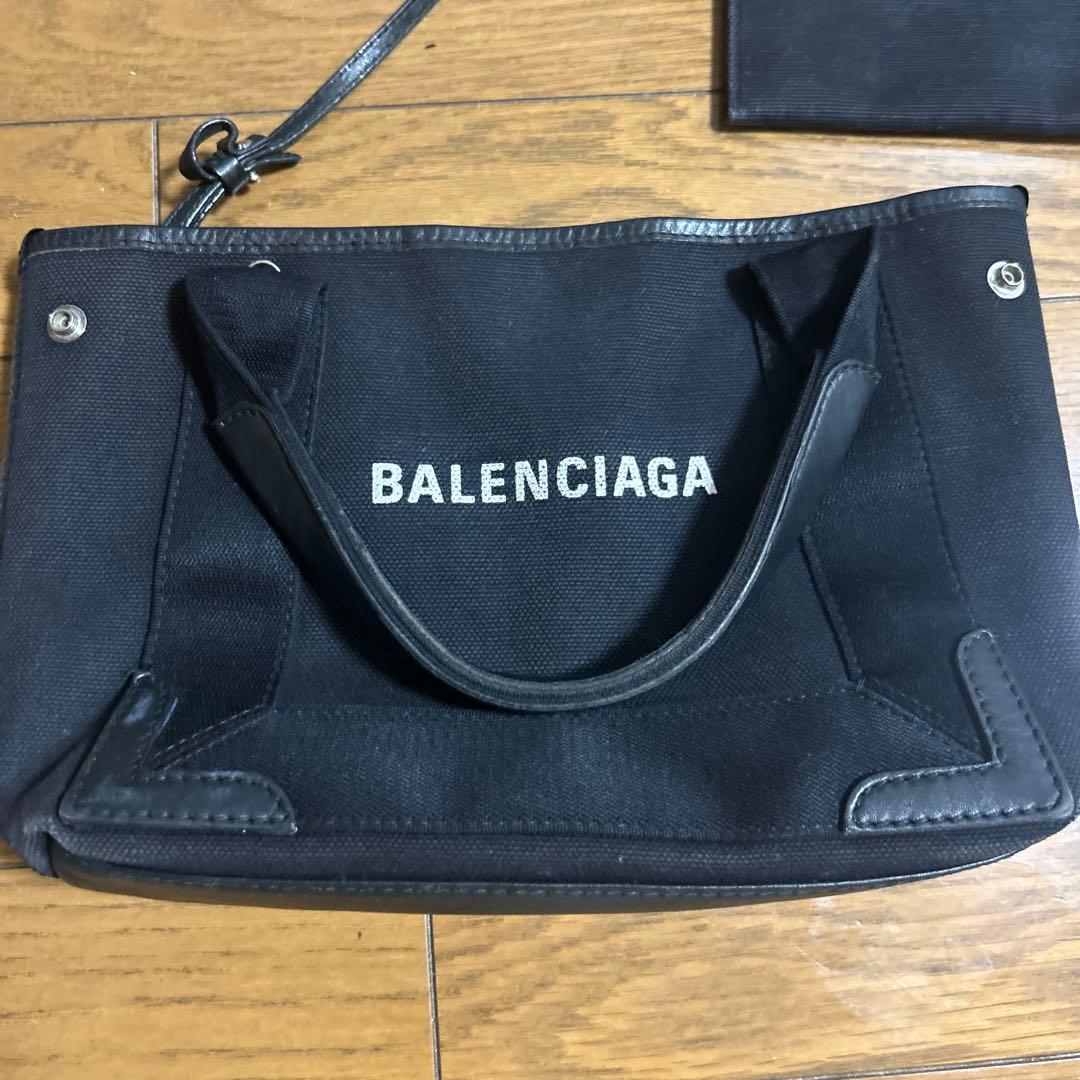 BALENCIAGA ブラック トートバッグ & ポーチ