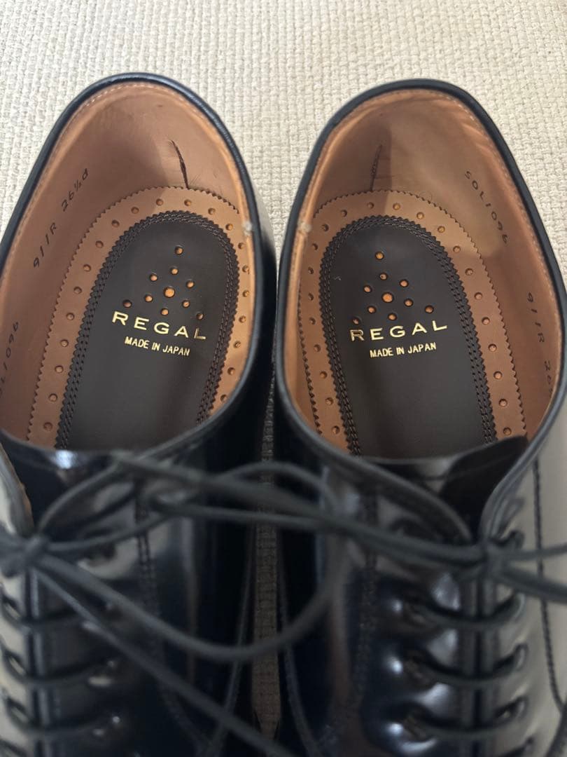 ☆新品未使用☆ REGAL ストレートチップ　ビジネスシューズ