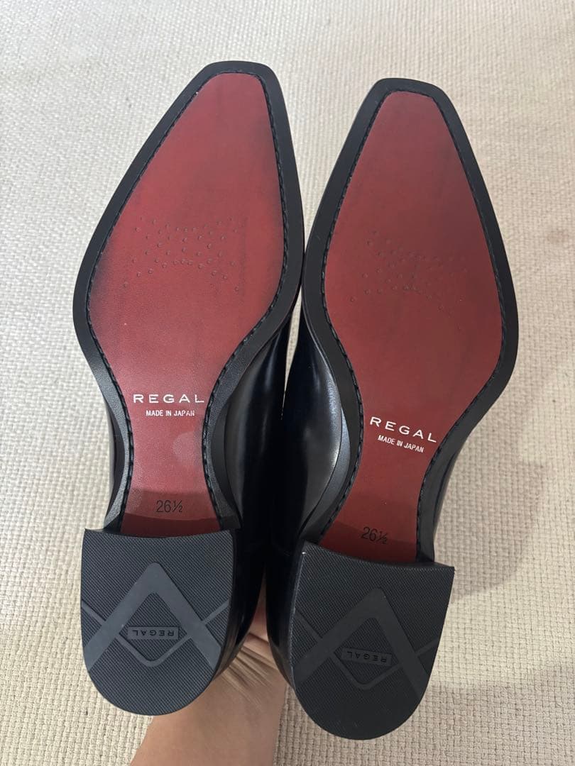 ☆新品未使用☆ REGAL ストレートチップ　ビジネスシューズ