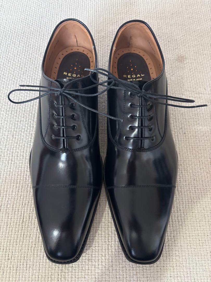 ☆新品未使用☆ REGAL ストレートチップ　ビジネスシューズ