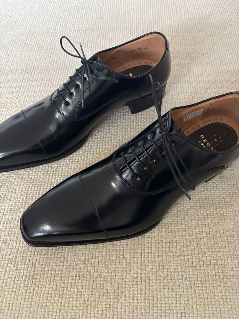☆新品未使用☆ REGAL ストレートチップ　ビジネスシューズ