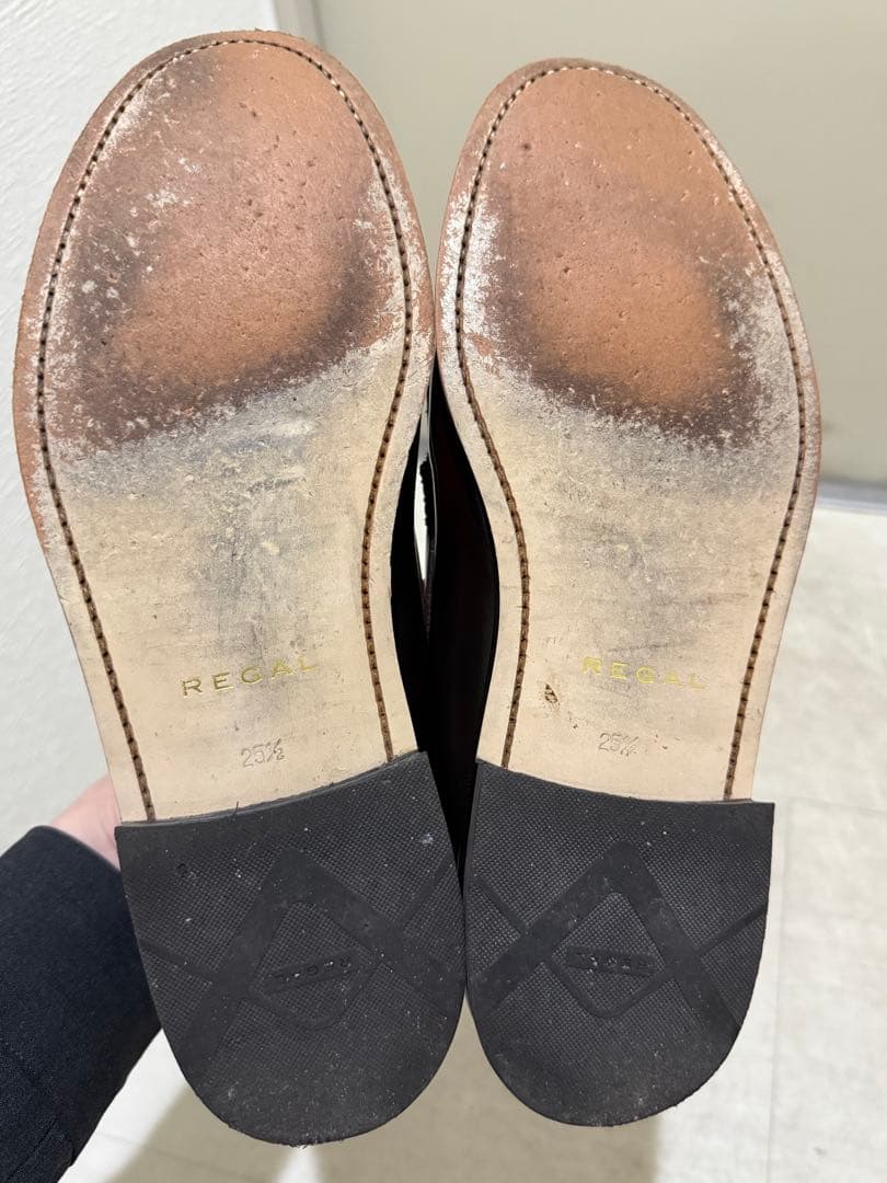 REGAL タッセルローファー　ブラウン