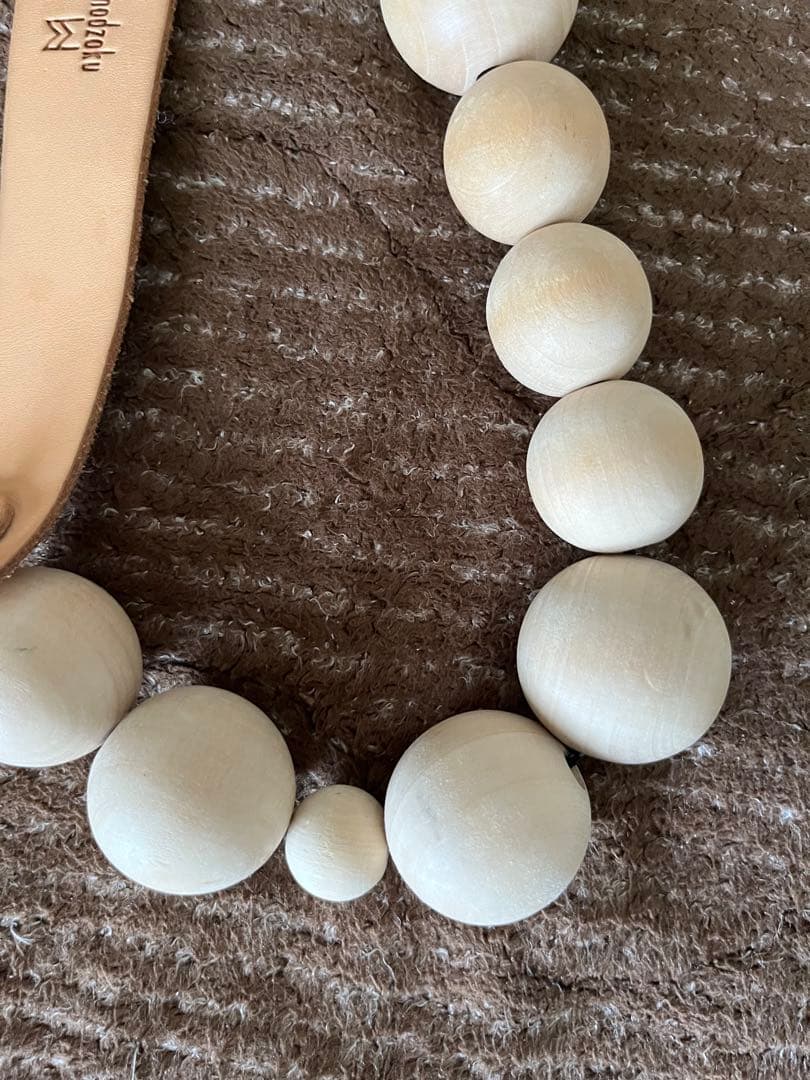 nozoku ウォレットチェーン ウッド