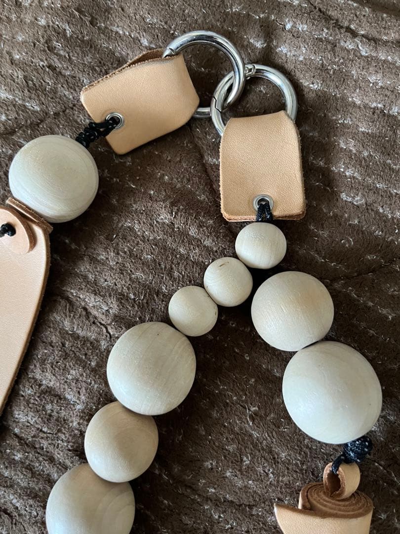 nozoku ウォレットチェーン ウッド