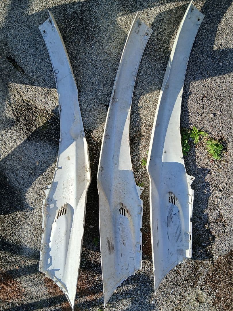 YAMAHAツーストジョグ3yk カウル ホワイト 4点セット！