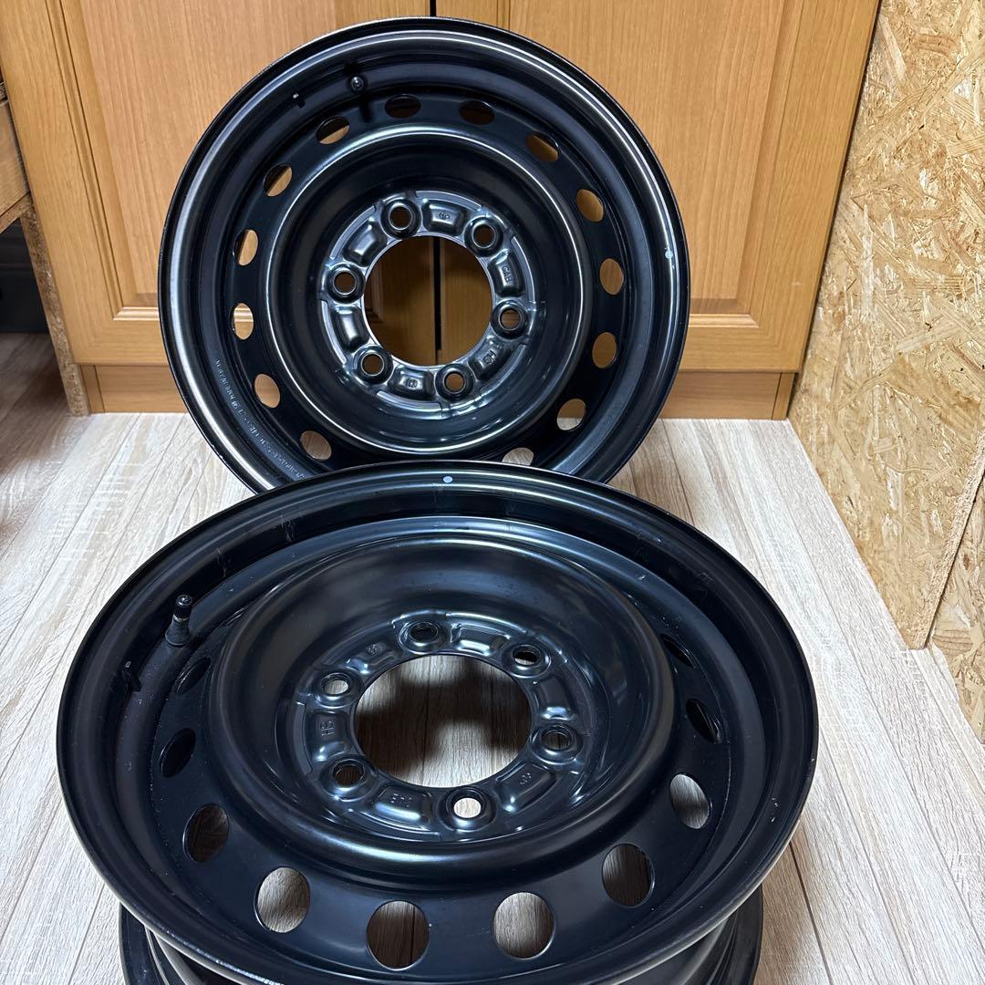 送料無料 鉄チン ハイエース 新車外し15インチ ホイール